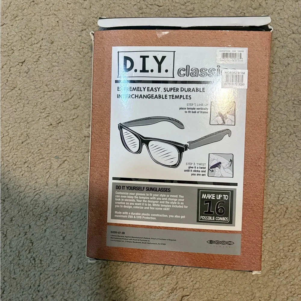 Nordstrom DIY Snap-On Sunglasses with Interchangeable Temples